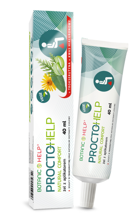 ProctoHelp Natural Comfort - Żel z Aplikatorem 40 ml ZESTAW 3 sztuki