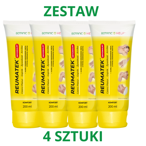 Reumatek 200ml ZESTAW 4x
