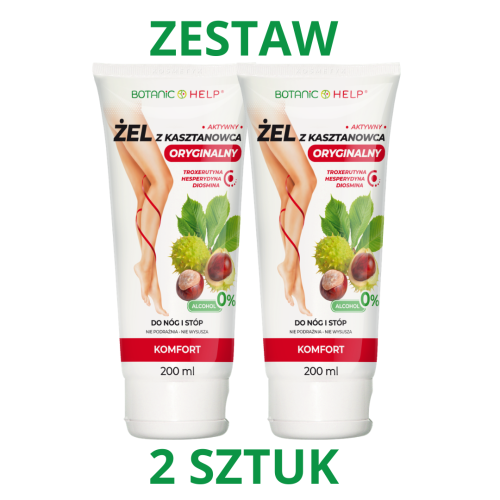 Żel z Kasztanowca do Nóg 200ml ZESTAW 2x.png